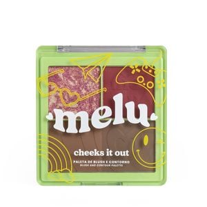 PALETA DE BLUSH E CONTORNO CHEEKS IT OUT TEDDY BEAR RRM1005-3 MELU