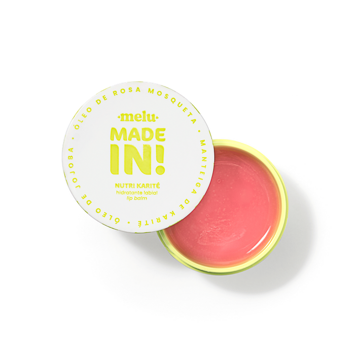 HIDRATANTE LABIAL NUTRI KARITÉ MADE IN RRL6506  MELU RUBY ROSE