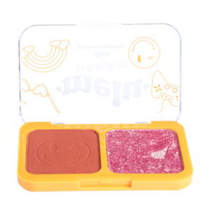 CX DUO BLUSH + ILUMINADOR RR1002M MELU RUBYROSE
