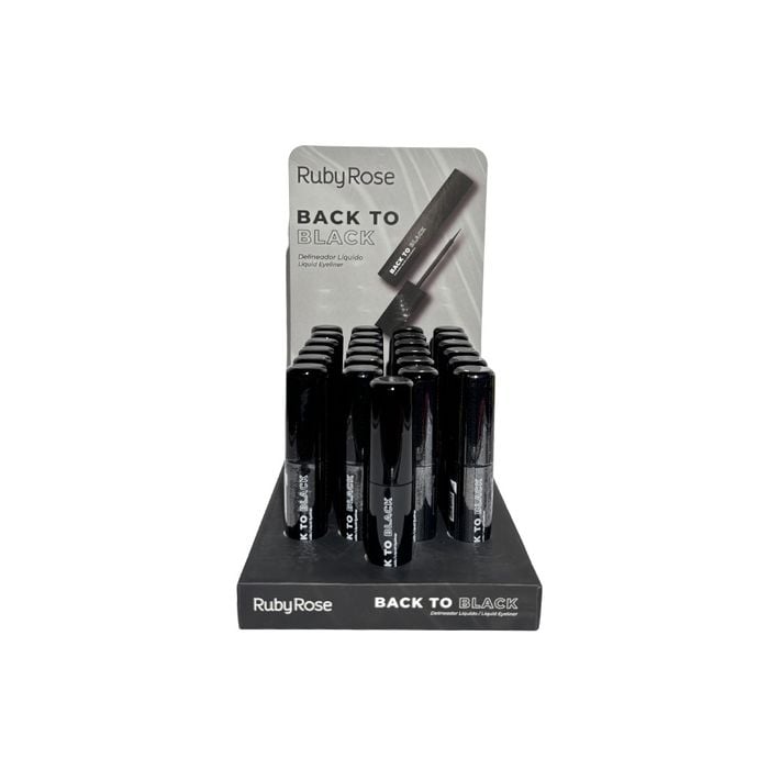 BX DELINEADOR LÍQUIDO BACK TO BLACK HBE2106 RUBY ROSE