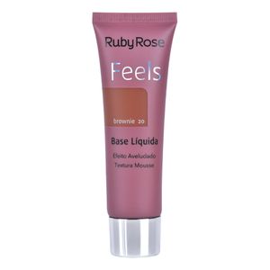 BASE LIQUIDA FEELS - HB8053B20 - BROWNIE 20 - RUBYROSE