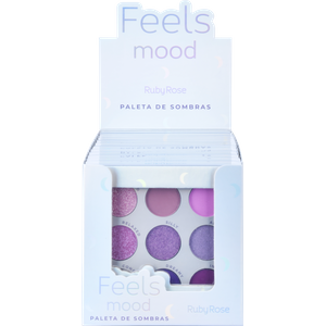 BX - PALETA DE SOMBRAS FEELS MOOD - HB1081 - RUBY ROSE