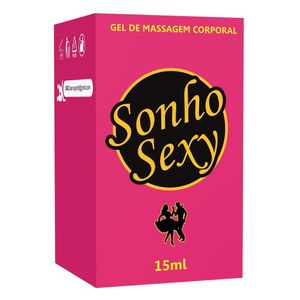 SONHO SEXY GEL PARA MASSAGEM 15ML SECRET LOVE