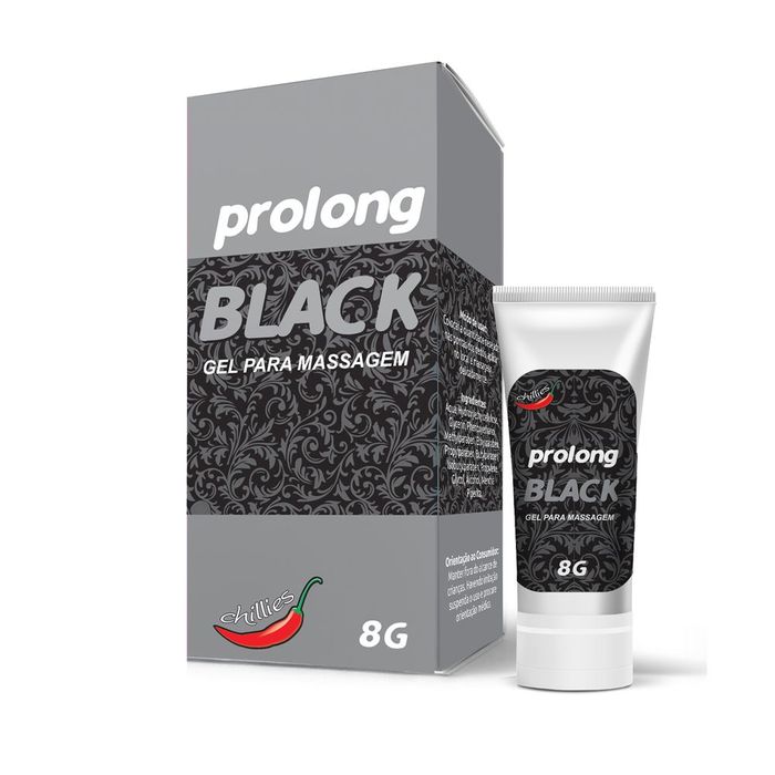 PROLONG BLACK MASCULINO 8G CHILLIES