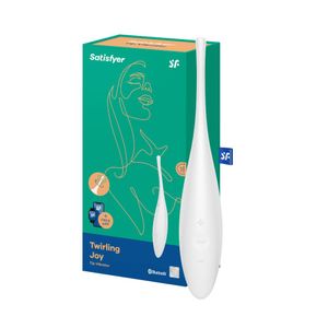 Satisfyer Twirling Joy Connect App White