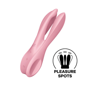 Satisfyer Threesome 1 vibrador multifuncional  Pink