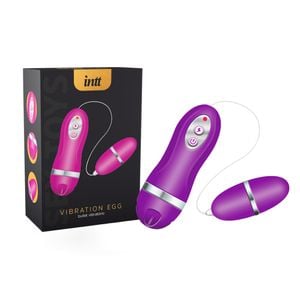 Vibration egg roxo bullet vibratório 30 modos de vibração