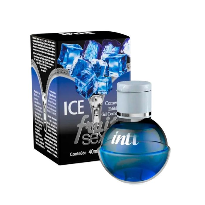 Fruit sexy ice gel beijável com efeito quente 40g