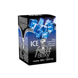 Fruit sexy ice gel beijável com efeito quente 40g