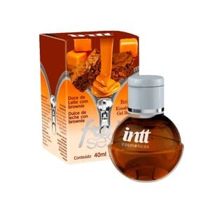 Fruit sexy doce de leite com brownie gel beijável com efeito quente 40g