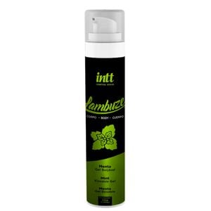 Lambuze menta gel beijável com efeito quente