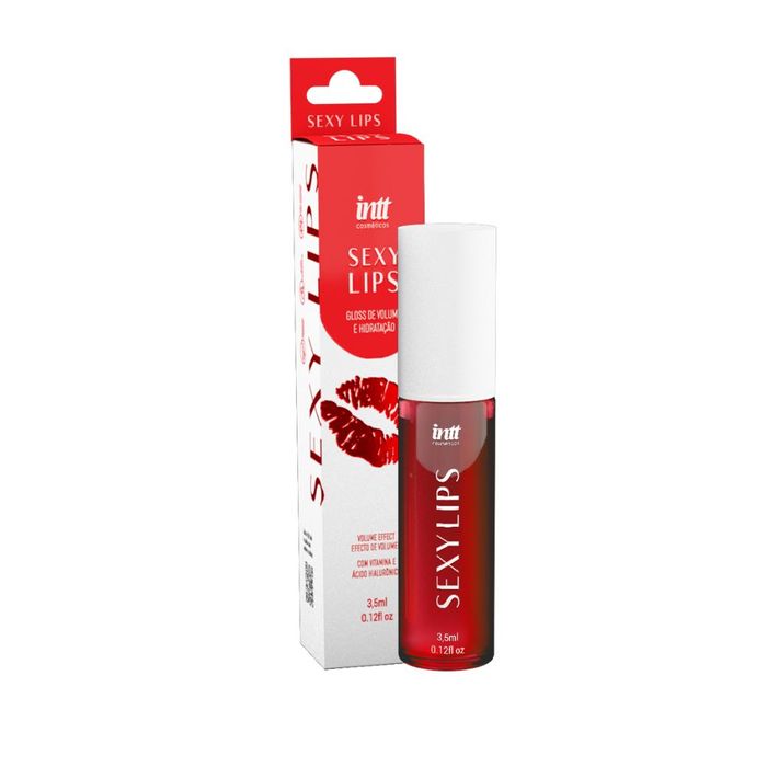 Sexy Lips gloss que causa volume e hidratação nos labios 3,5ml