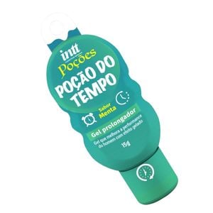 Poção do Tempo gel prolongador aroma de menta 15g