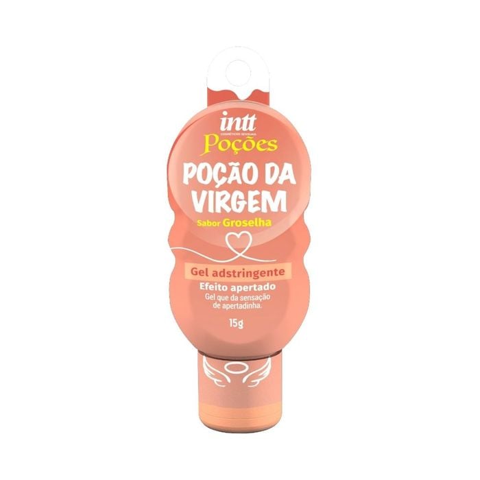 Poção da Virgem gel adstringente feminino aroma groselha 15g