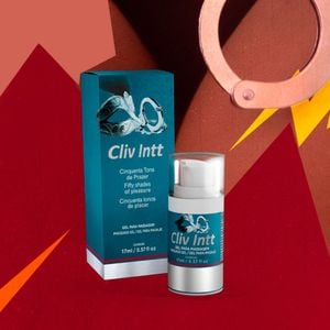 Cliv tons gel facilitador com aroma de vinho tinto 17ml