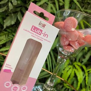 Lub-in lubrificante com aplicador aroma chiclete 5g