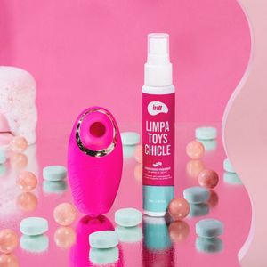 Limpa Toys Chicle higienizador de vibradores com aroma de chiclete 58ml