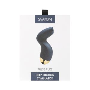 Pulse Pure Azul Svakom Vibrador Estimulador Ondas de Pressão 