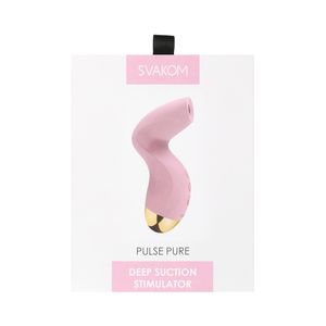 Pulse Pure Rosa Svakom Vibrador Estimulador Ondas de Pressão 