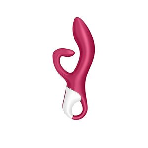 Satisfyer Embrace Me vibrador vaginal e clitoriano vinho