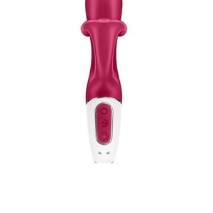 Satisfyer Embrace Me vibrador vaginal e clitoriano vinho