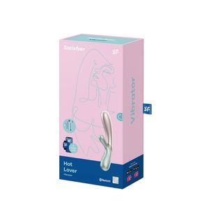 Satisfyer Hot Lover vibrador clitoriano e vaginal com APP Verde