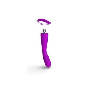 Sugator 2 intt roxo vibrador 2 em 1 com sugador de clitóris e parte penetrável 