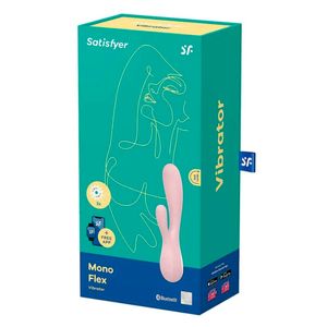 Satisfyer monoflex vibrador multifuncional rosa claro