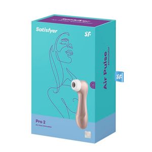 Satisfyer Pro 2 vibrador com 11 modos de ondas de pressão cobre