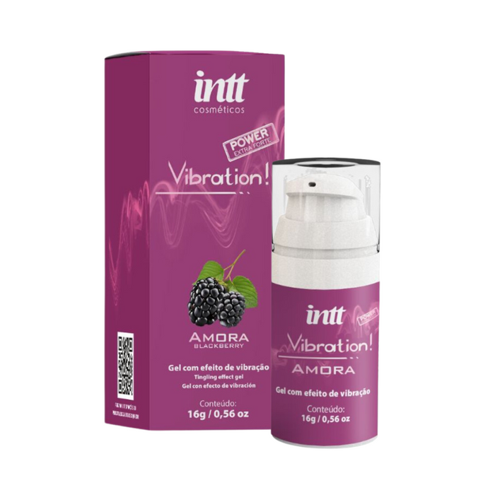Vibration Power Amora Gel com Efeito de Vibração, Pulsação e Aquecimento 16g