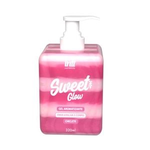 Hidratante para virilha e corpo Sweet Glow chiclete 