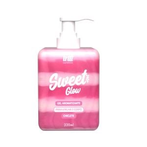 Hidratante para virilha e corpo Sweet Glow chiclete 