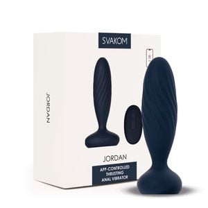 Jordam Svakom Vibrador Anal de Impulso com Controle Remoto e App
