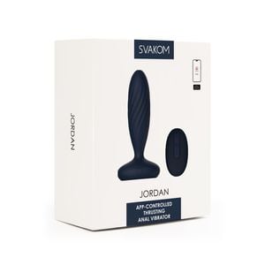 Jordam Svakom Vibrador Anal de Impulso com Controle Remoto e App