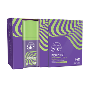 Pico Pulse Uva Verde INTT - Gel Excitante - Pulsa Suga Vibra - Sensação Refrescante - 16g