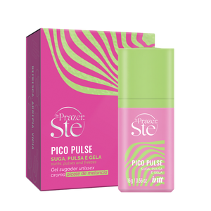 Pico Pulse Melancia INTT - Gel Excitante - Pulsa Suga Vibra - Sensação Refrescante - 16g