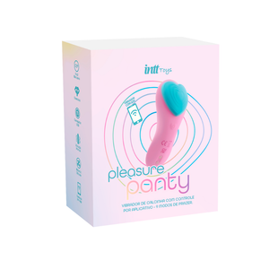 Vibrador Massageador de Calcinha - 9 Vibrações + Controle Remoto - Pleasure Panty - Rosa