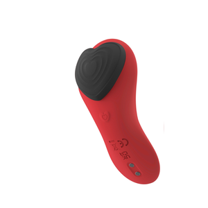 Vibrador Massageador de Calcinha - 9 Vibrações + Controle Remoto - Pleasure Panty - Vermelho