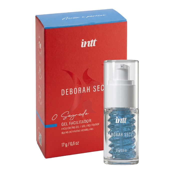 O segredo by Deborah Secco gel facilitador com aroma de frutas vermelhas 17g