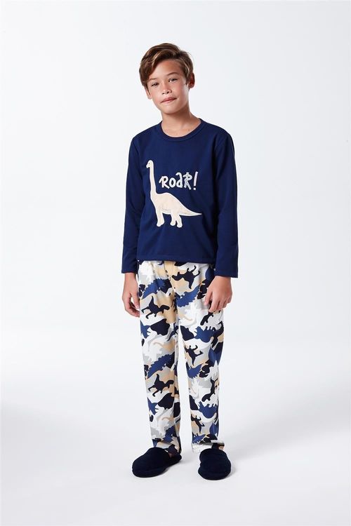 Pijama Infantil Dinossauro