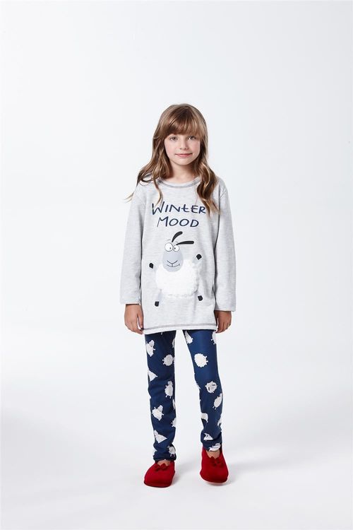 Pijama Infantil Carneirinhos