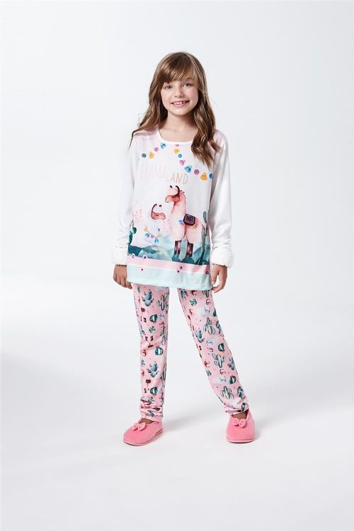 Pijama Infantil Lhama