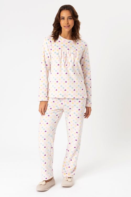Pijama Feminino Fleece