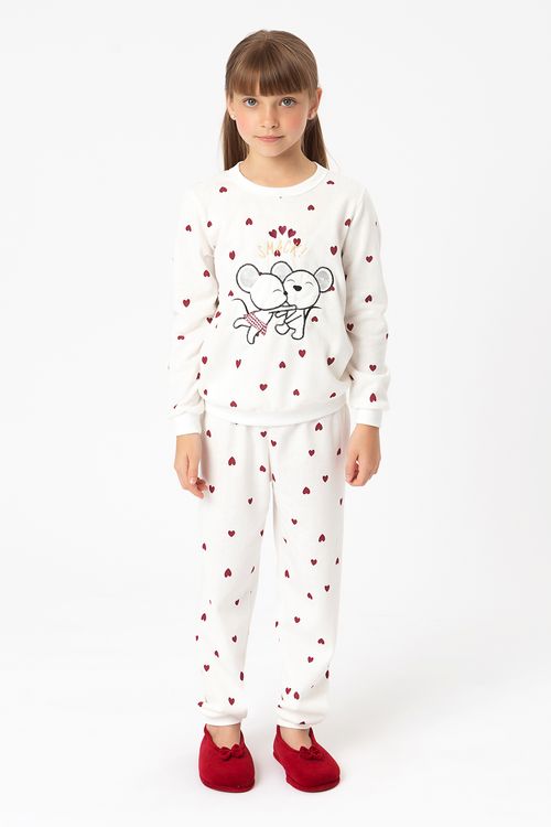 Pijama Infantil Coraçao
