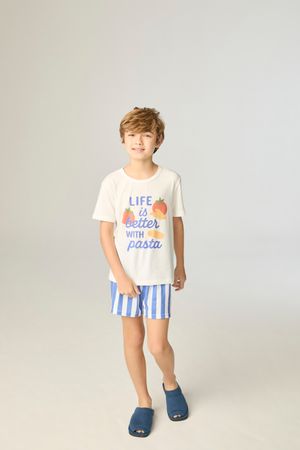 Pijama Infantil Masculino Curto 
