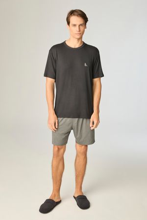 Pijama Masculino Viscolycra Com Short