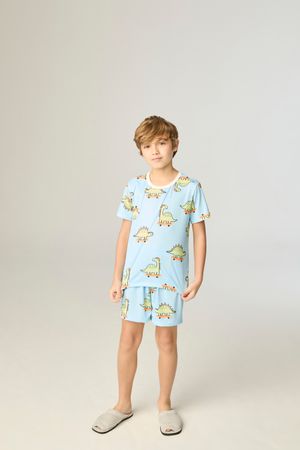 Pijama Infantil Curto Masculino Disnossauros