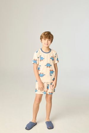 Pijama Infantil Curto Masculino Disnossauros