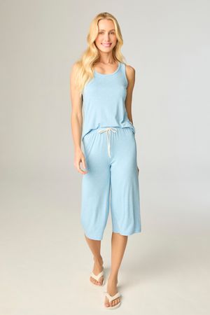 Pijama Feminino Regata Pescador Poá Viscolycra