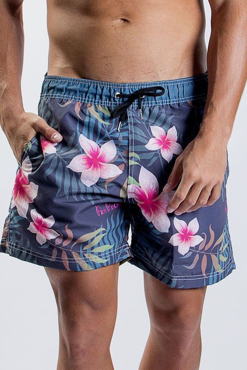 Shorts Floral Exótico